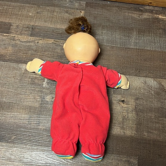 Cabbage Patch‎ Kids Hasbro 1988 Blue Eyes Brown Hair Authentic Pajamas vintage - Picture 4 of 8